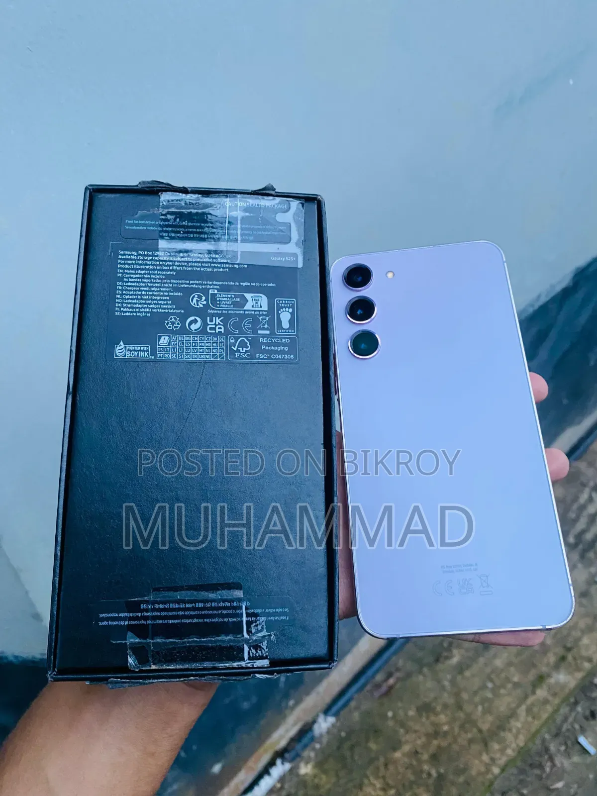 Samsung Galaxy S23 Plus 256 GB Silver