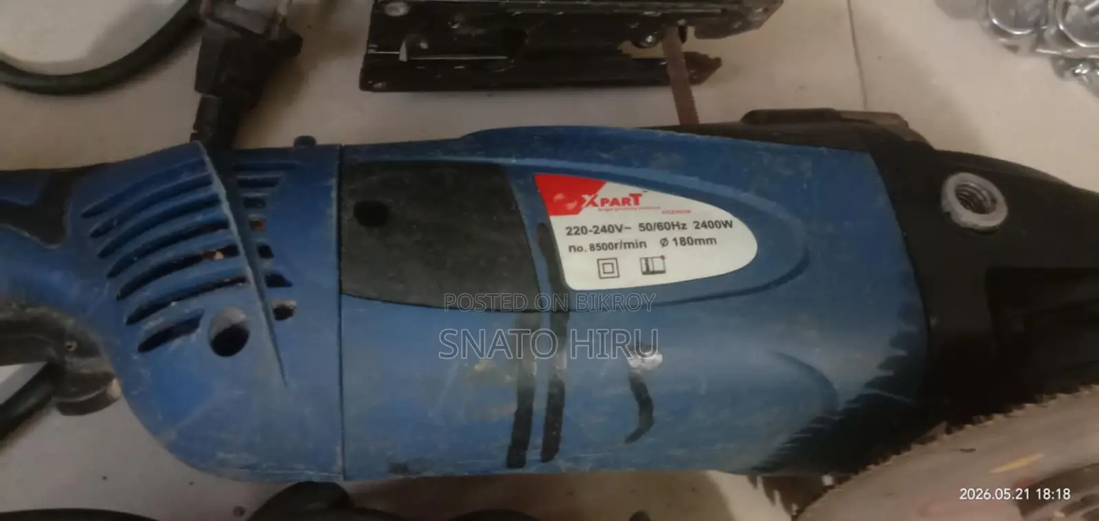 2400-W Wood and Metal Heavy Duty Grinding Machine for Sale