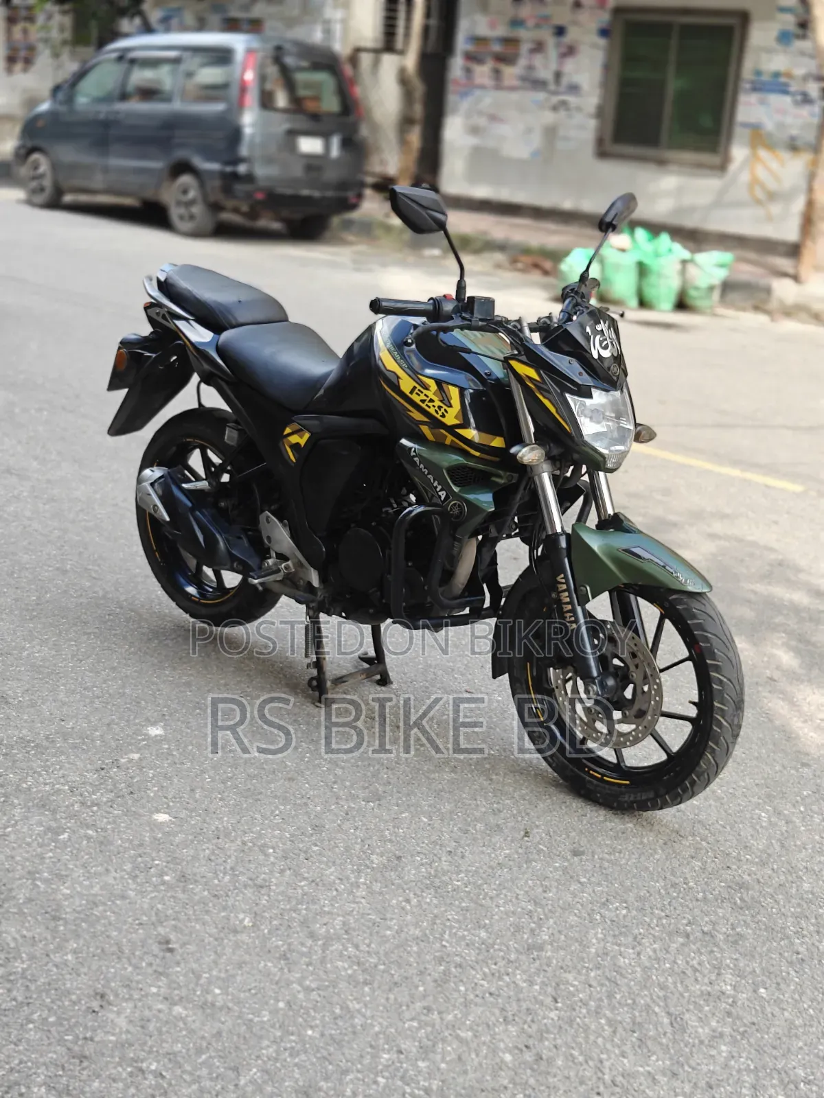 Yamaha FZS V2 2019 Green