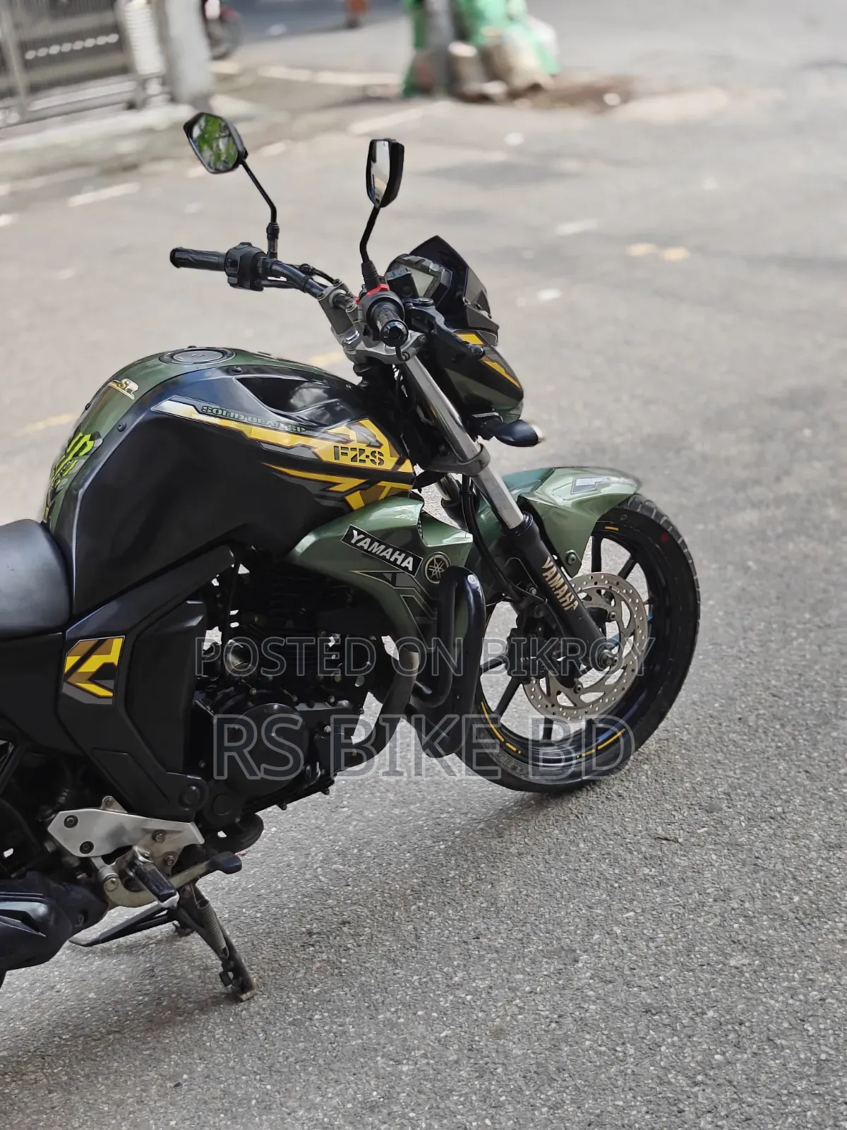 Yamaha FZS V2 2019 Green