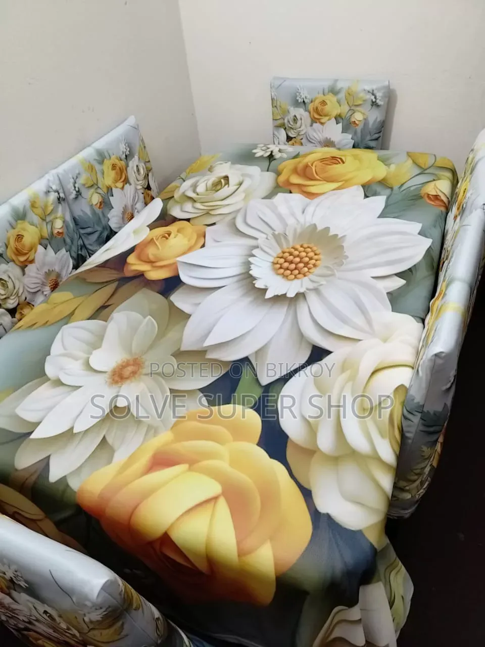  চমৎকার 3d প্রিন্টেড ডাইনিং টেবিল ও চেয়ার কভার সেট 