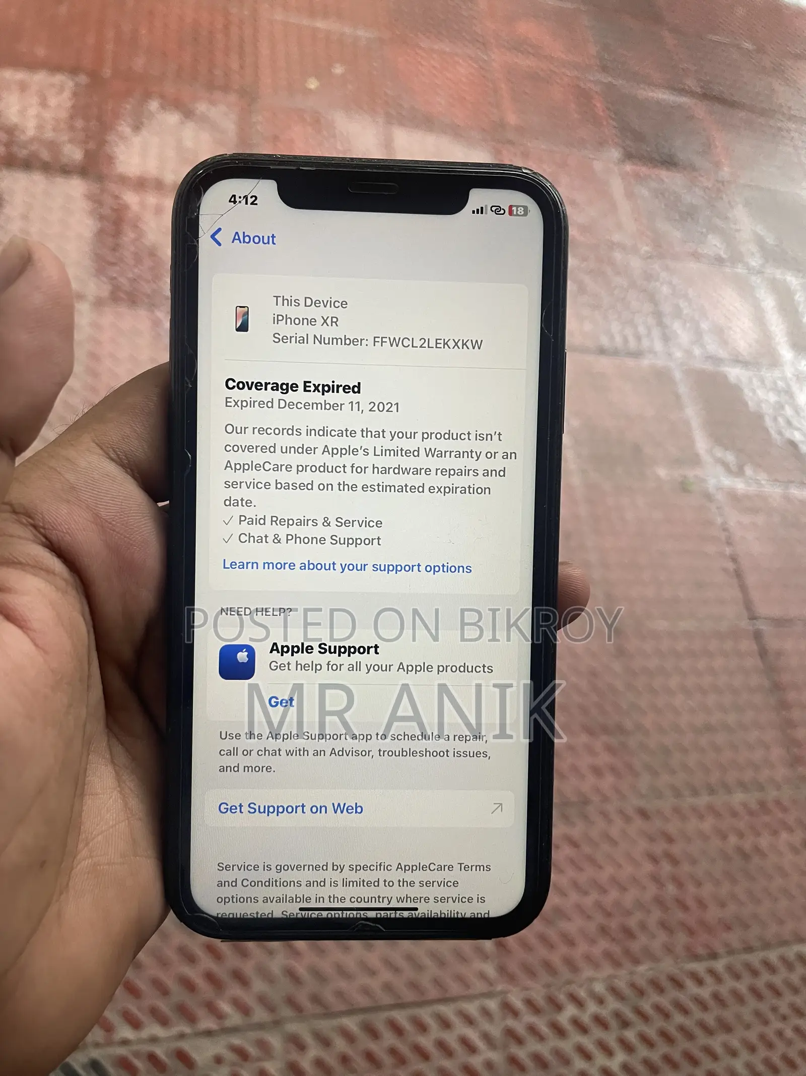 Apple iPhone XR 128 GB Black