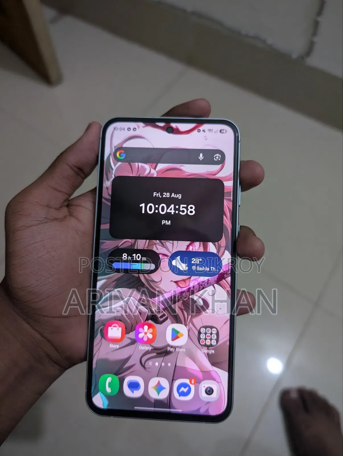 Samsung Galaxy A55 128 GB White