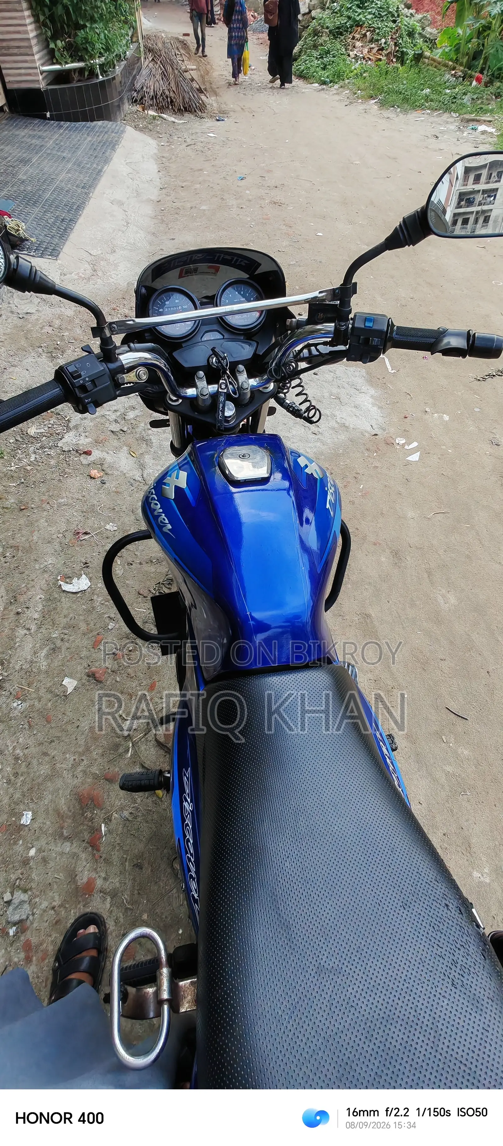 Bajaj Discover 135 2008 Blue