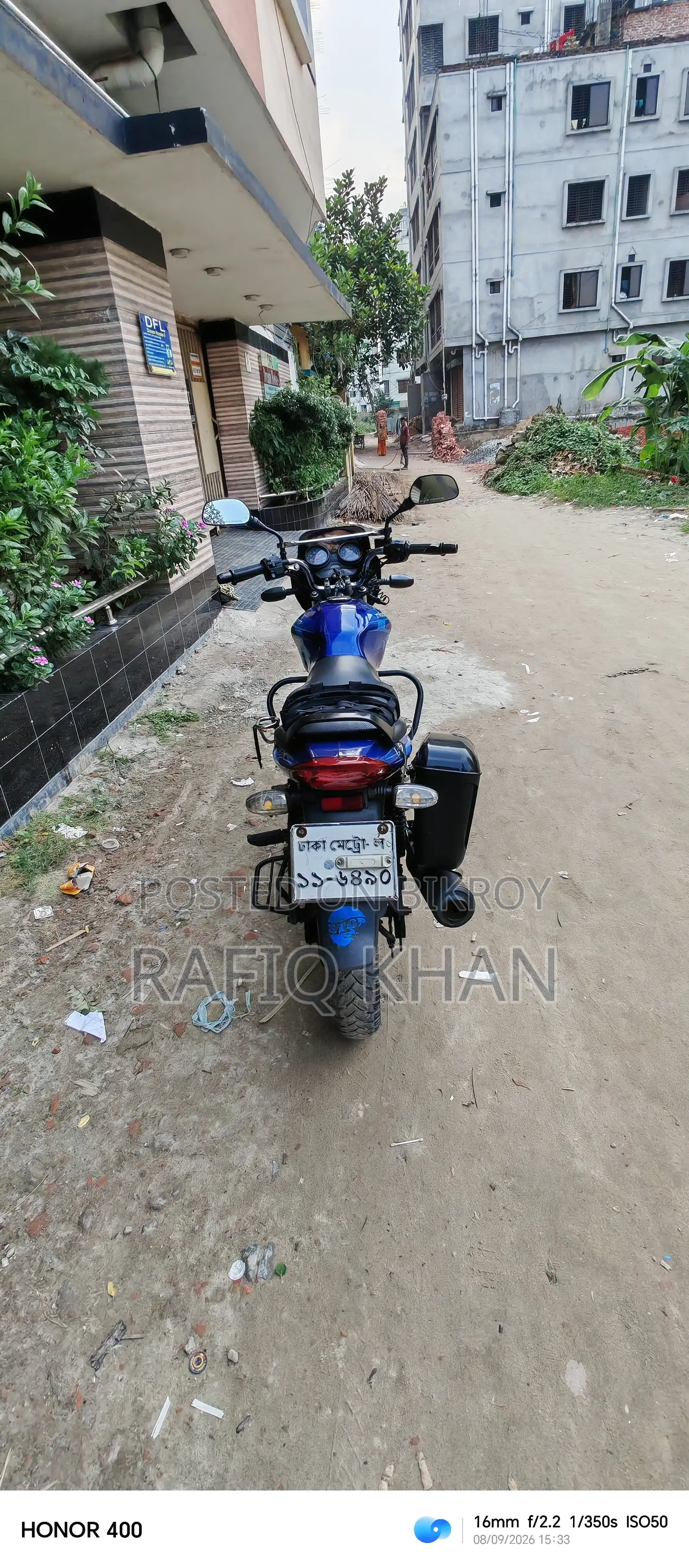 Bajaj Discover 135 2008 Blue