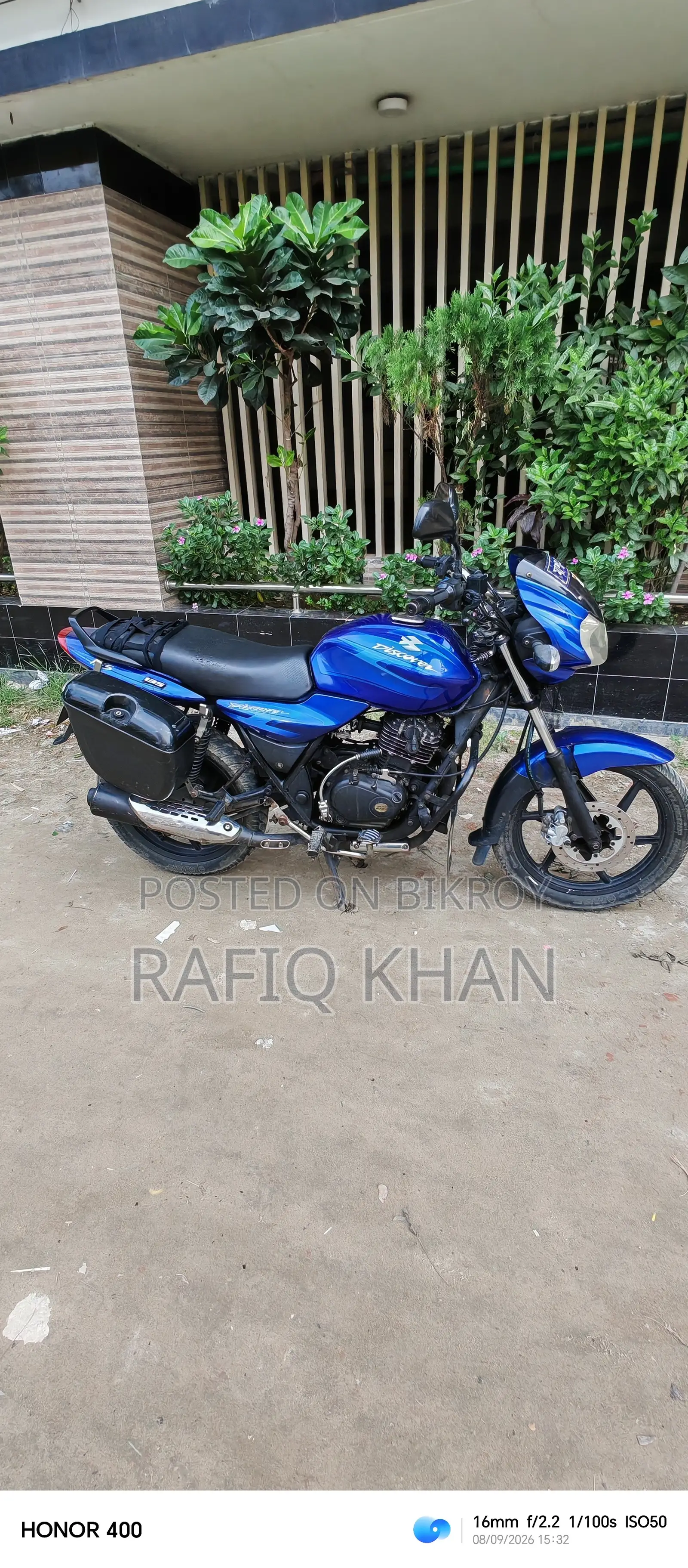 Bajaj Discover 135 2008 Blue