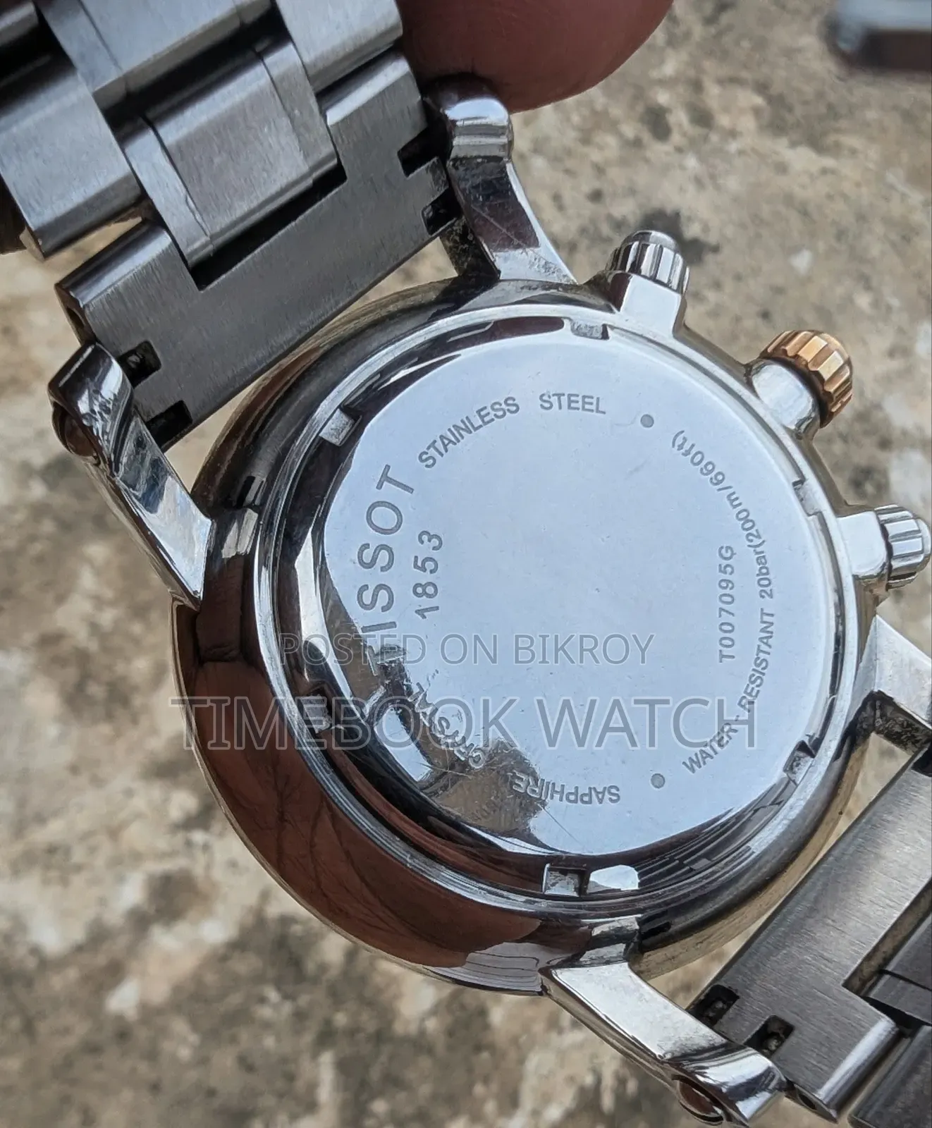 Luxury Timepiece: Tissot 1853 Chronograph L 100% Stainless Steel
