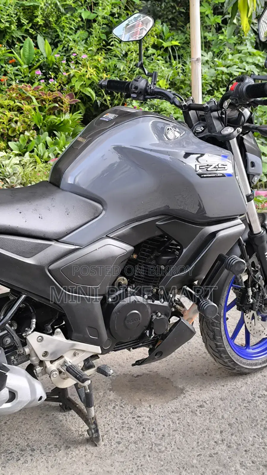 Yamaha FZS V3 2024 Gray