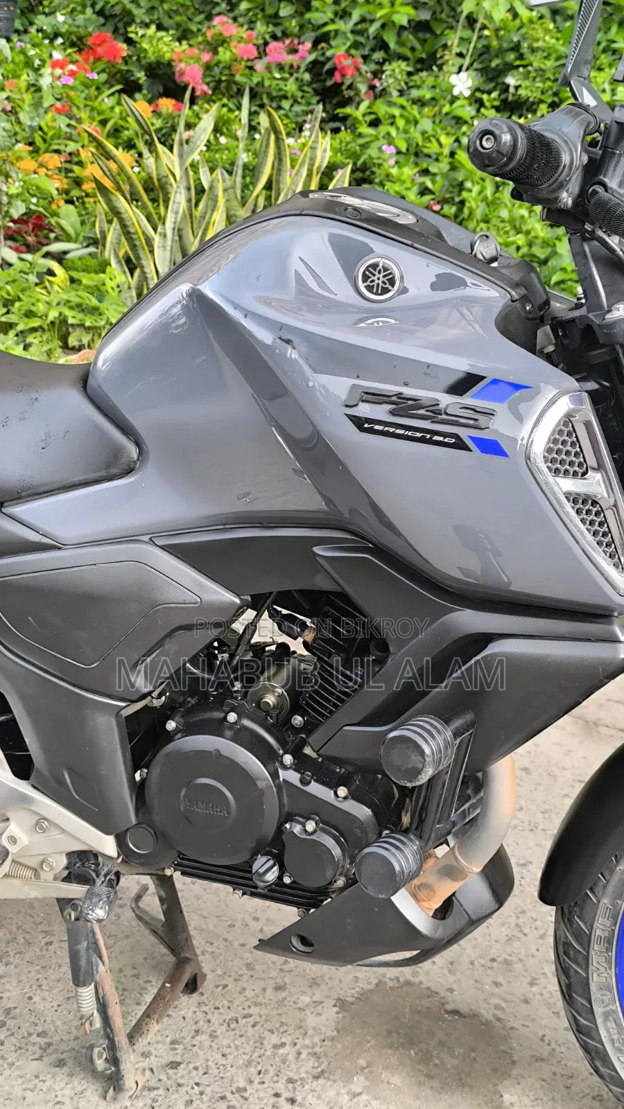 Yamaha FZS V3 2024 Gray