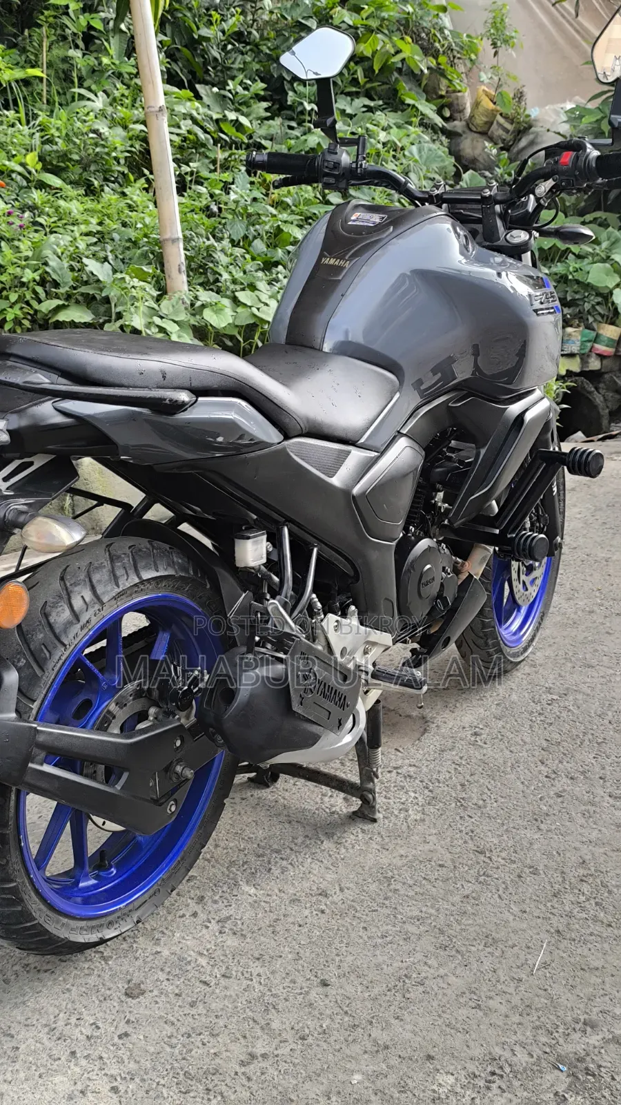 Yamaha FZS V3 2024 Gray