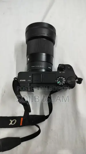 সনি আলফা ৬৪০০ + সিগমা ৩০মিমি — ফ্রেশ কন্ডিশন