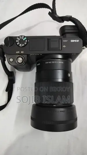 সনি আলফা ৬৪০০ + সিগমা ৩০মিমি — ফ্রেশ কন্ডিশন