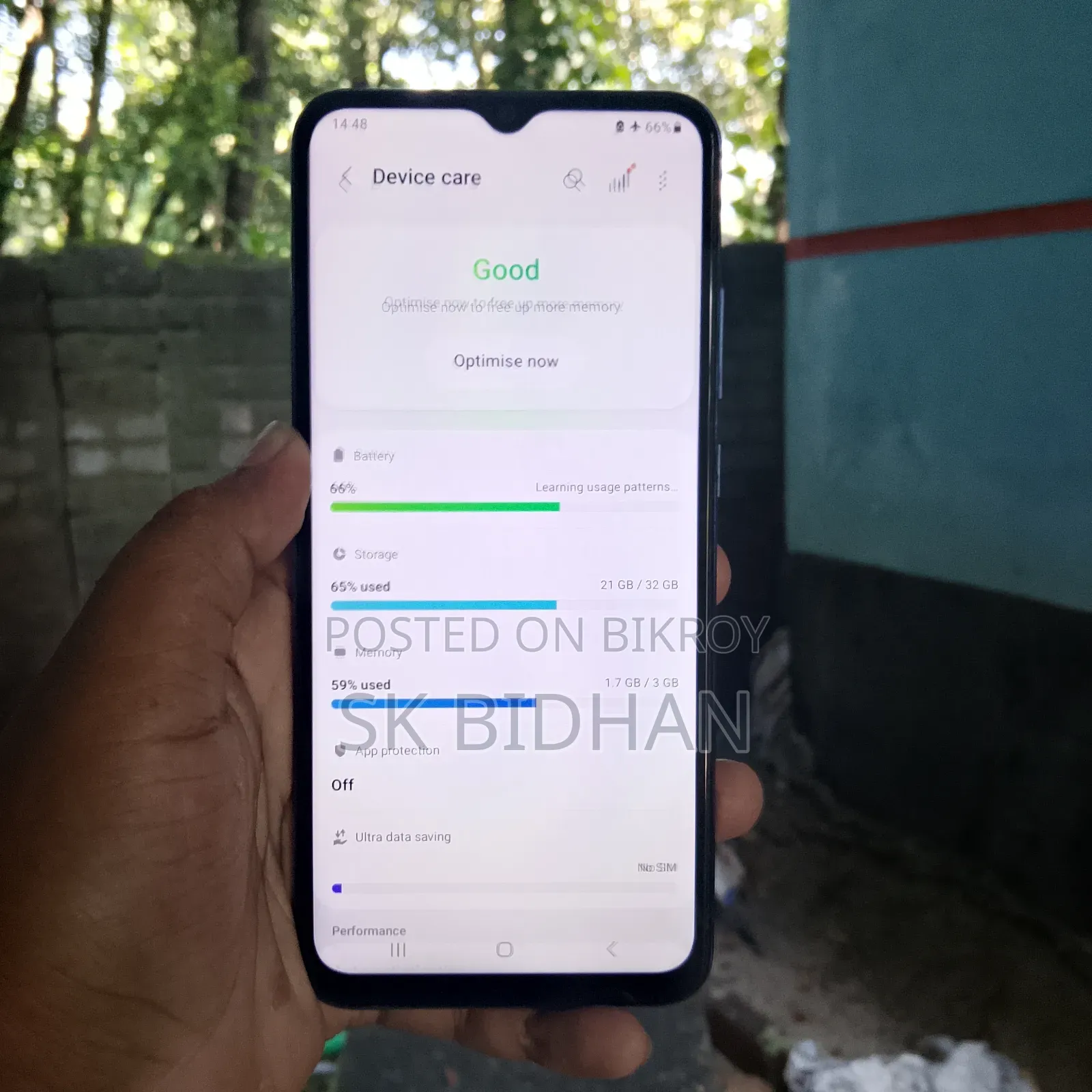 Samsung Galaxy A03 32 GB Blue