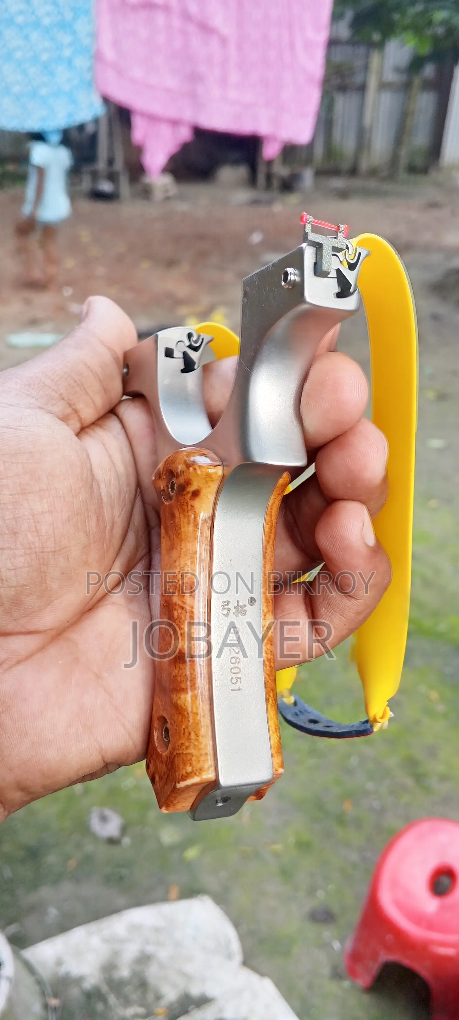 Stainless Steel Clipper Slingshot Original