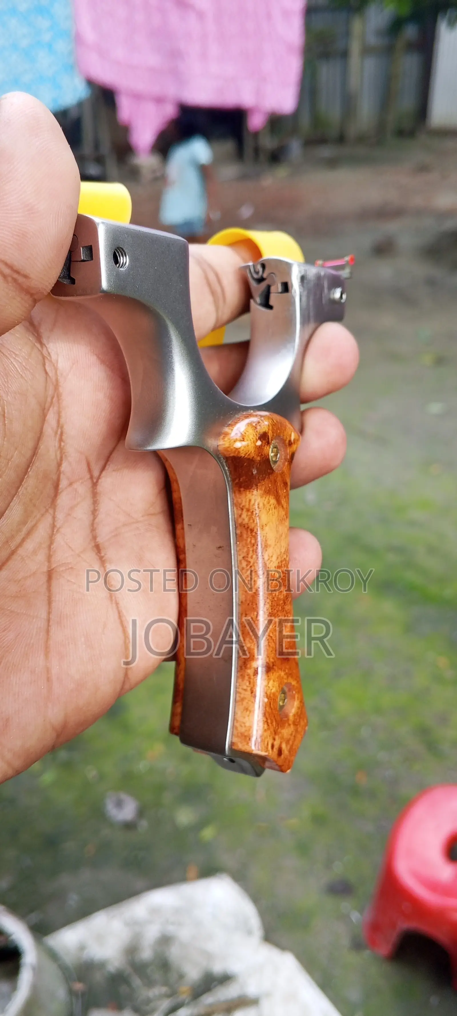 Stainless Steel Clipper Slingshot Original