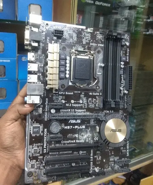 ASUS H97-Plus Hdmi USB 3.0 Atx Intel Motherboard With M.2 Slot