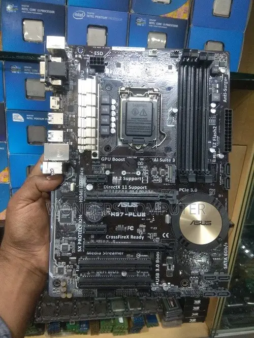 ASUS H97-Plus Hdmi USB 3.0 Atx Intel Motherboard With M.2 Slot