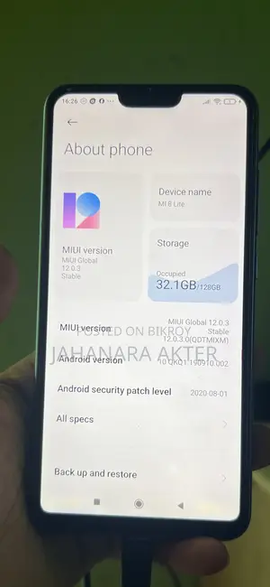Xiaomi Mi 8 Lite 128 GB Blue
