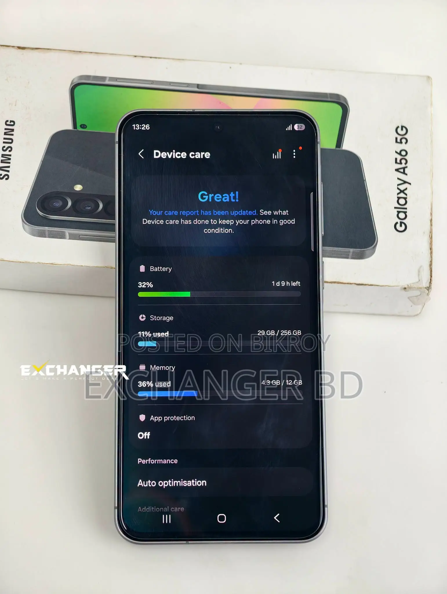 Samsung Galaxy A56 256 GB Black