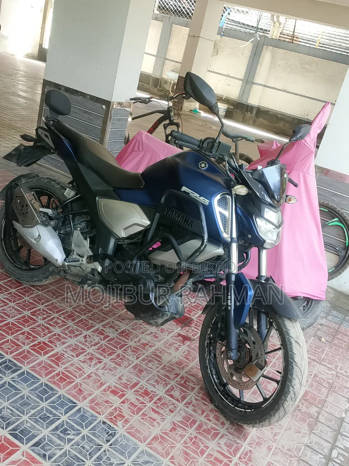 যামাহা এফজেডএস ভি৩ ২০২১ নীল