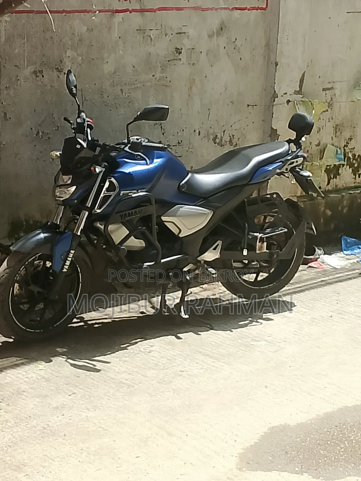 যামাহা এফজেডএস ভি৩ ২০২১ নীল