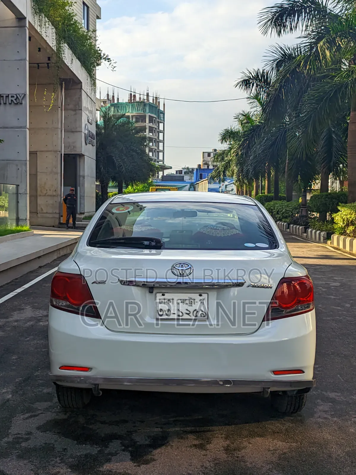 টয়োটা অ্যালিয়ন ২০০৮ সাদা
