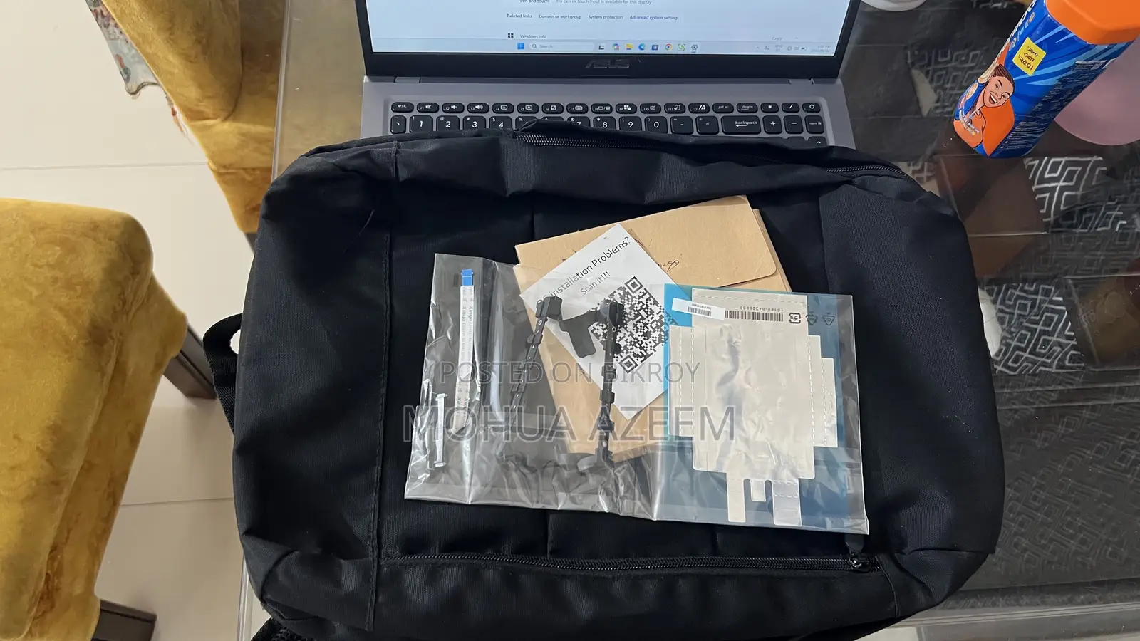 Laptop ASUS ExpertBook P1 16GB Intel Core I7 SSD 512GB