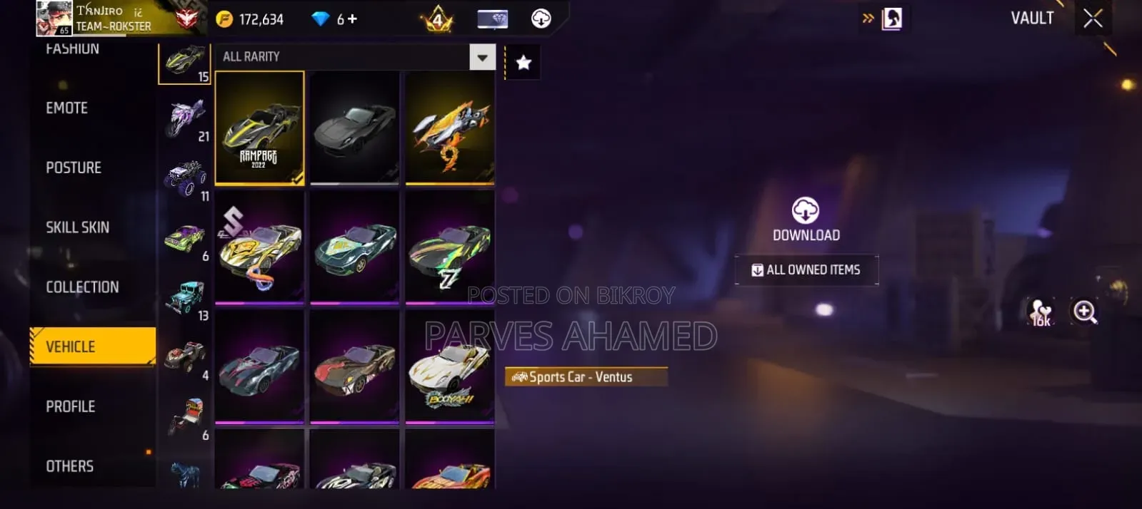 Free Fire ID Sell