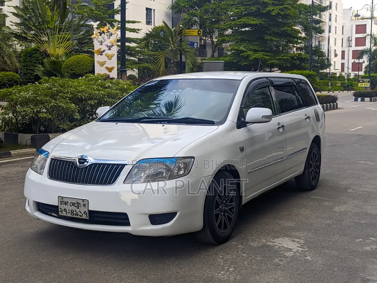 নিউ টয়োটা করোল্লা ফিল্ডার ২০০৬ হোয়াইট