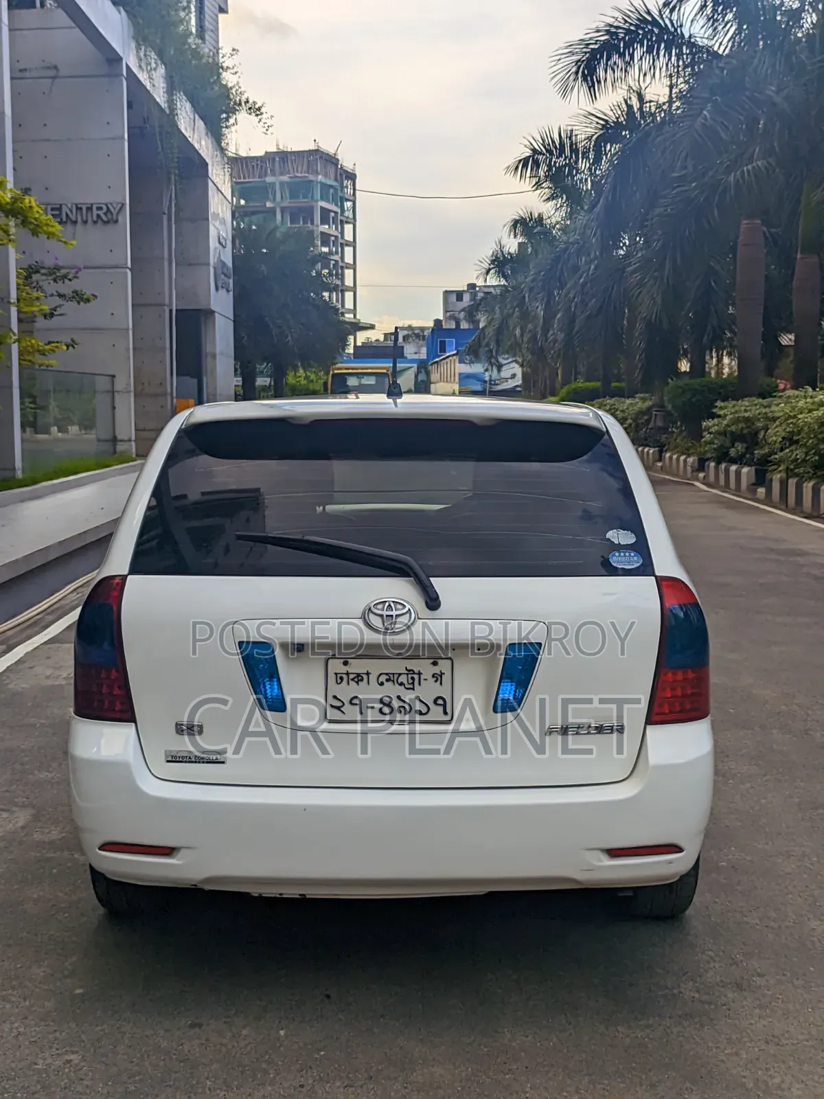 নিউ টয়োটা করোল্লা ফিল্ডার ২০০৬ হোয়াইট