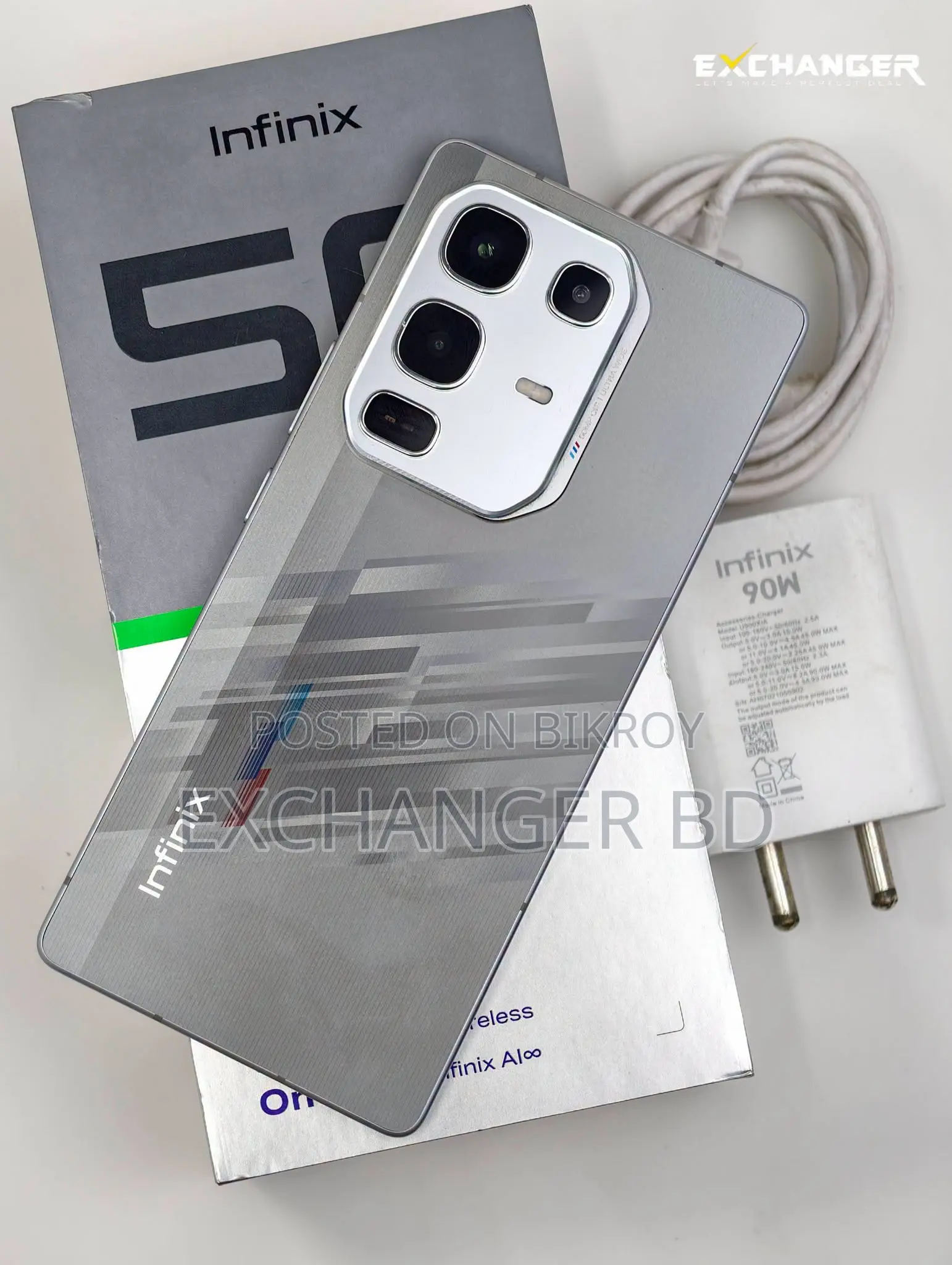 Infinix Note 50 Pro 256 GB Gray