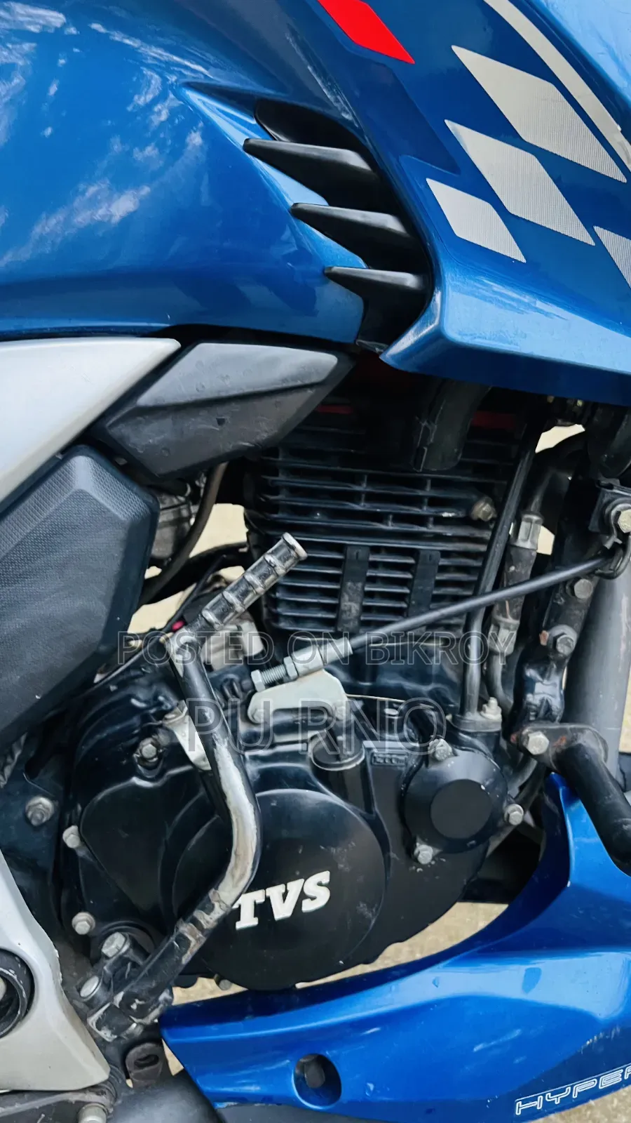 TVS Apache RTR 160 4V 2022 Blue
