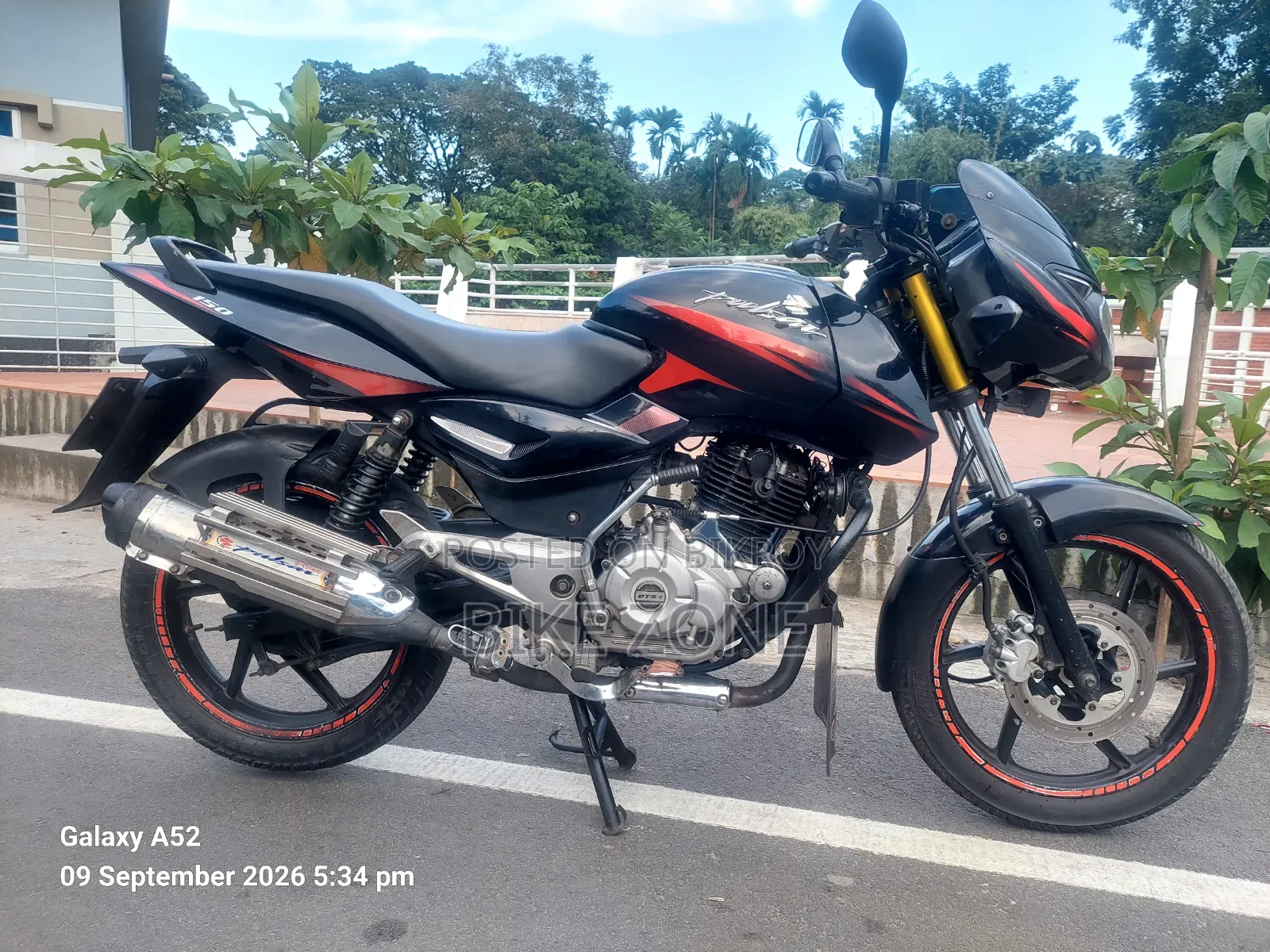 Bajaj Pulsar 150 2015 Black