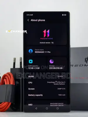 ZTE Nubia RedMagic 11 Pro 256 GB Red