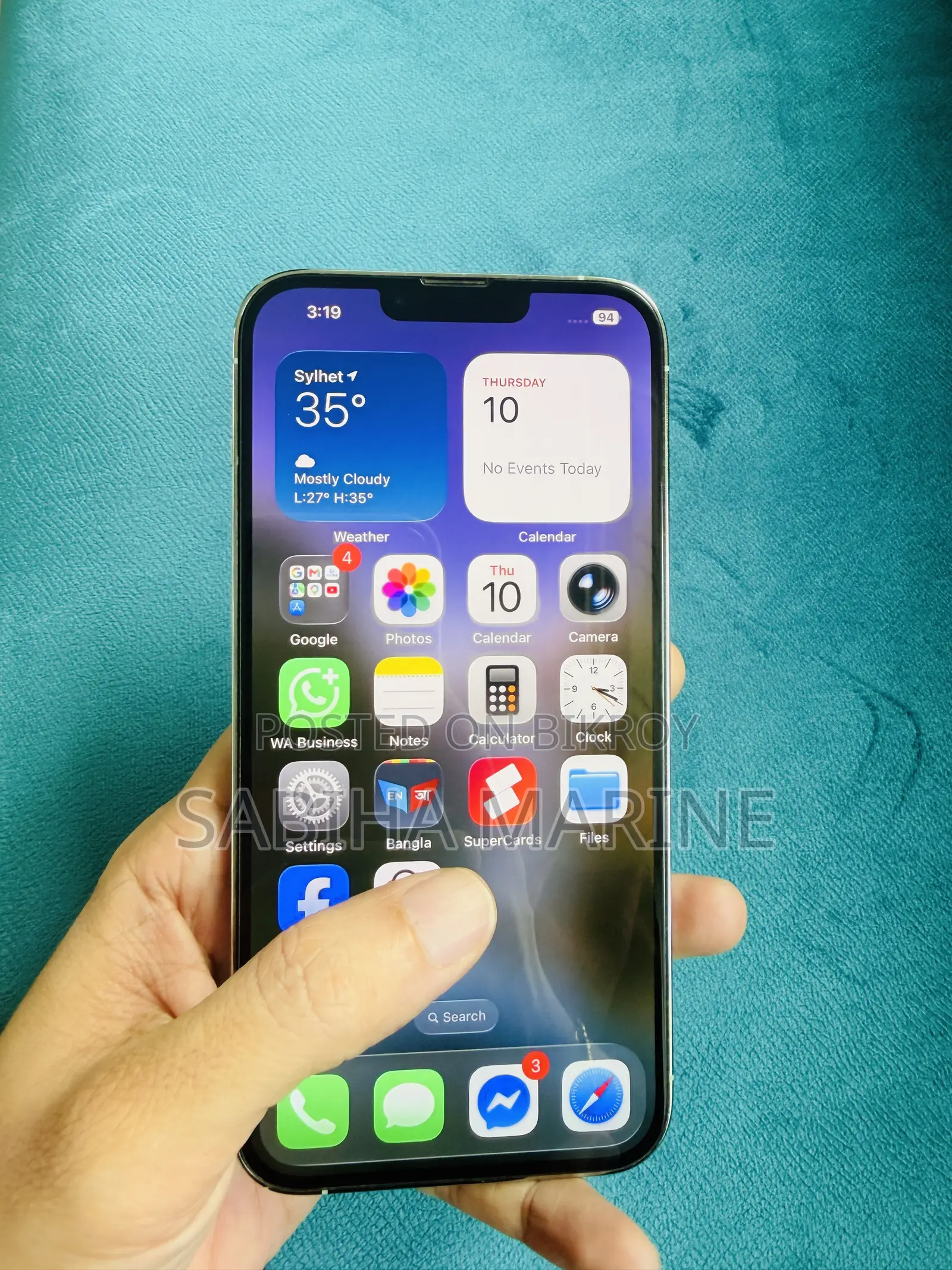 Apple iPhone 13 Pro Max 256 GB Silver