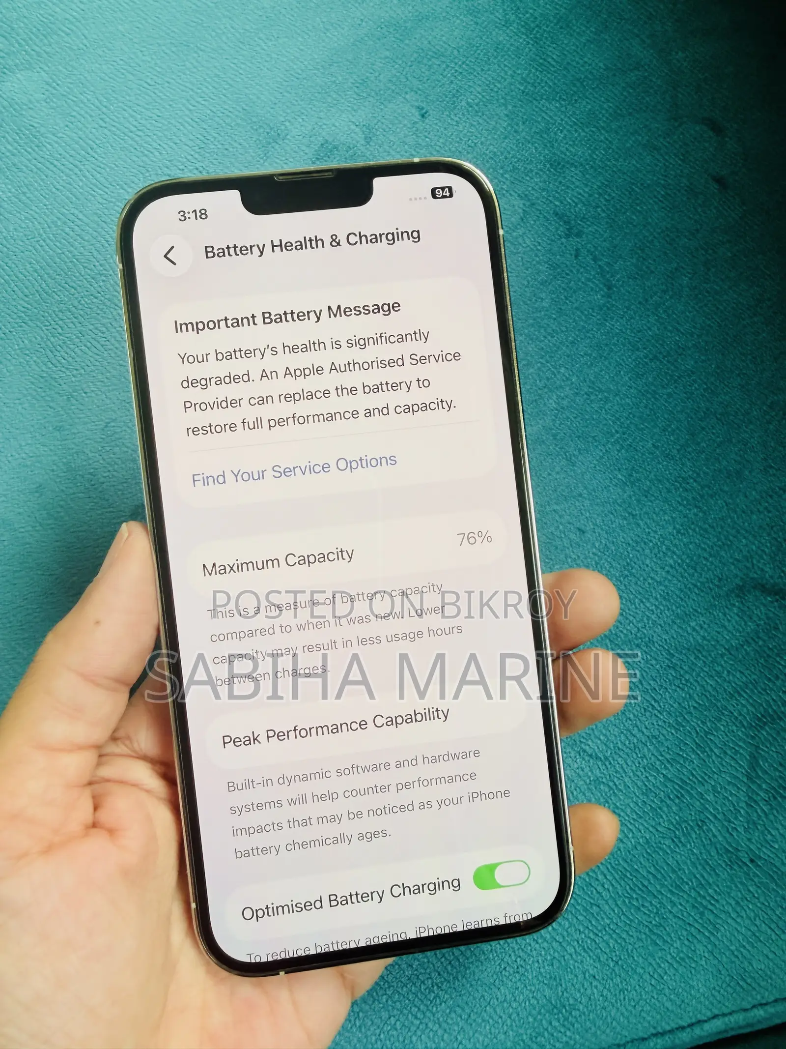 Apple iPhone 13 Pro Max 256 GB Silver