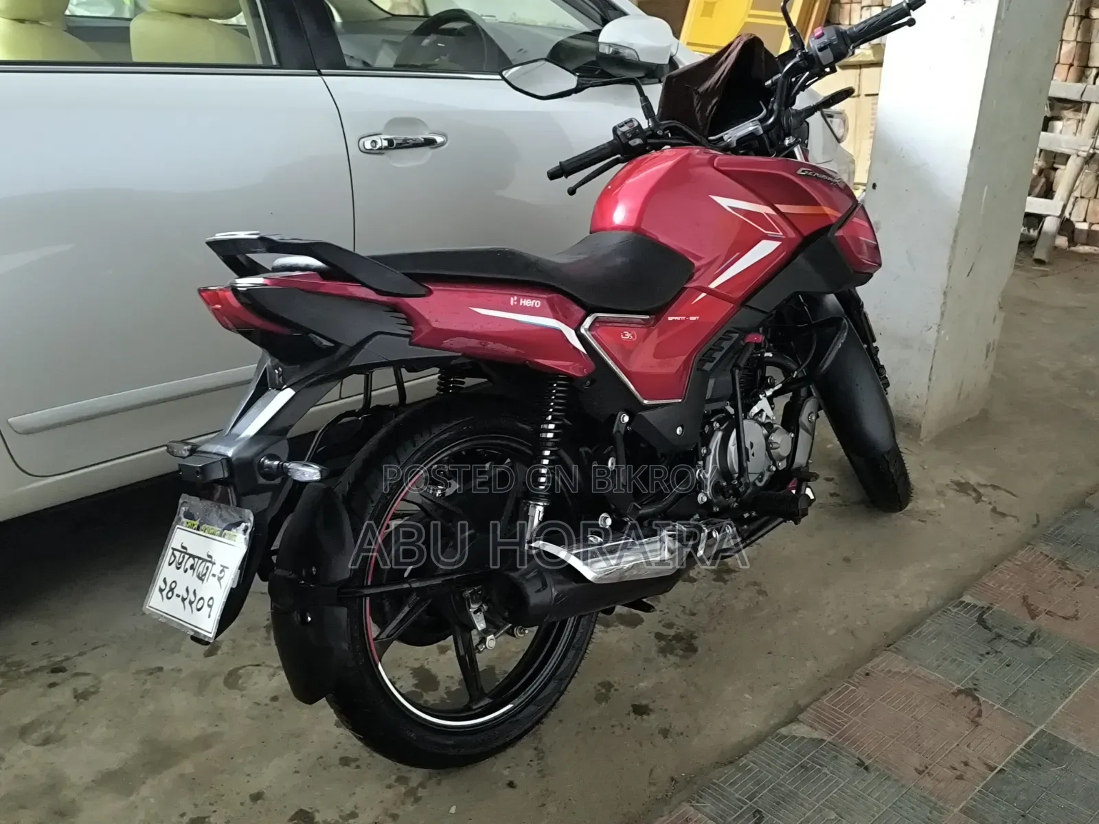 হিরো গ্ল্যামার এক্স ১২৫ ২০২৬ লাল