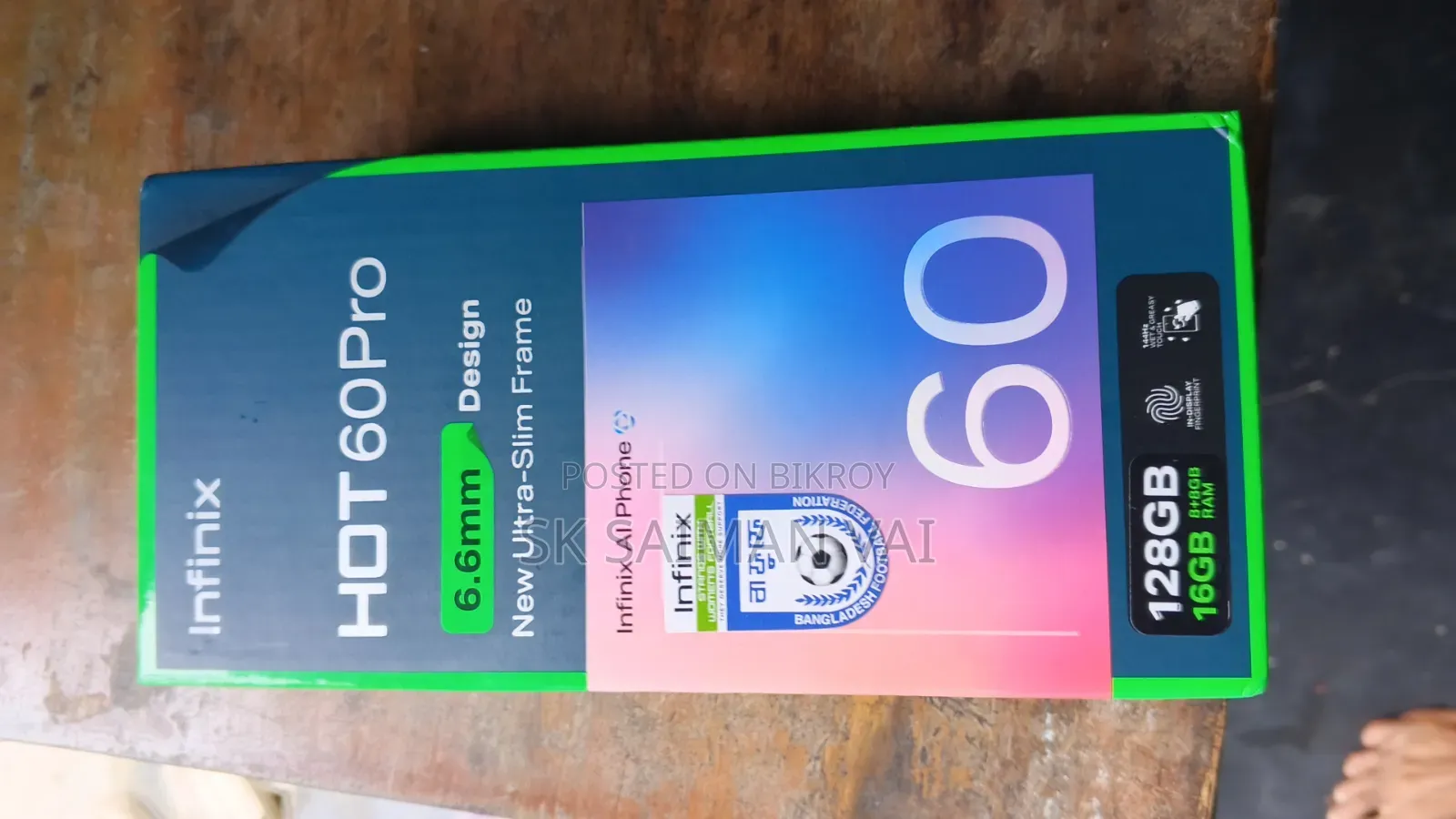 Infinix Hot 60 Pro 128 GB Black