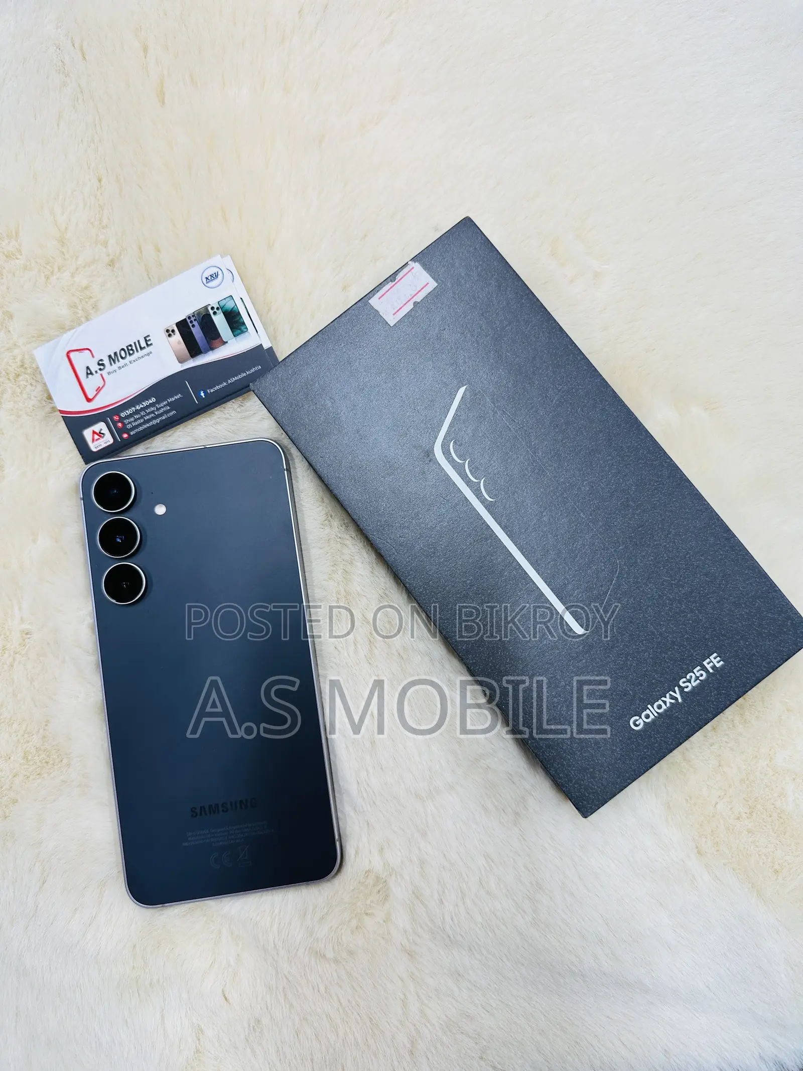 Samsung Galaxy S25 FE 256 GB Black