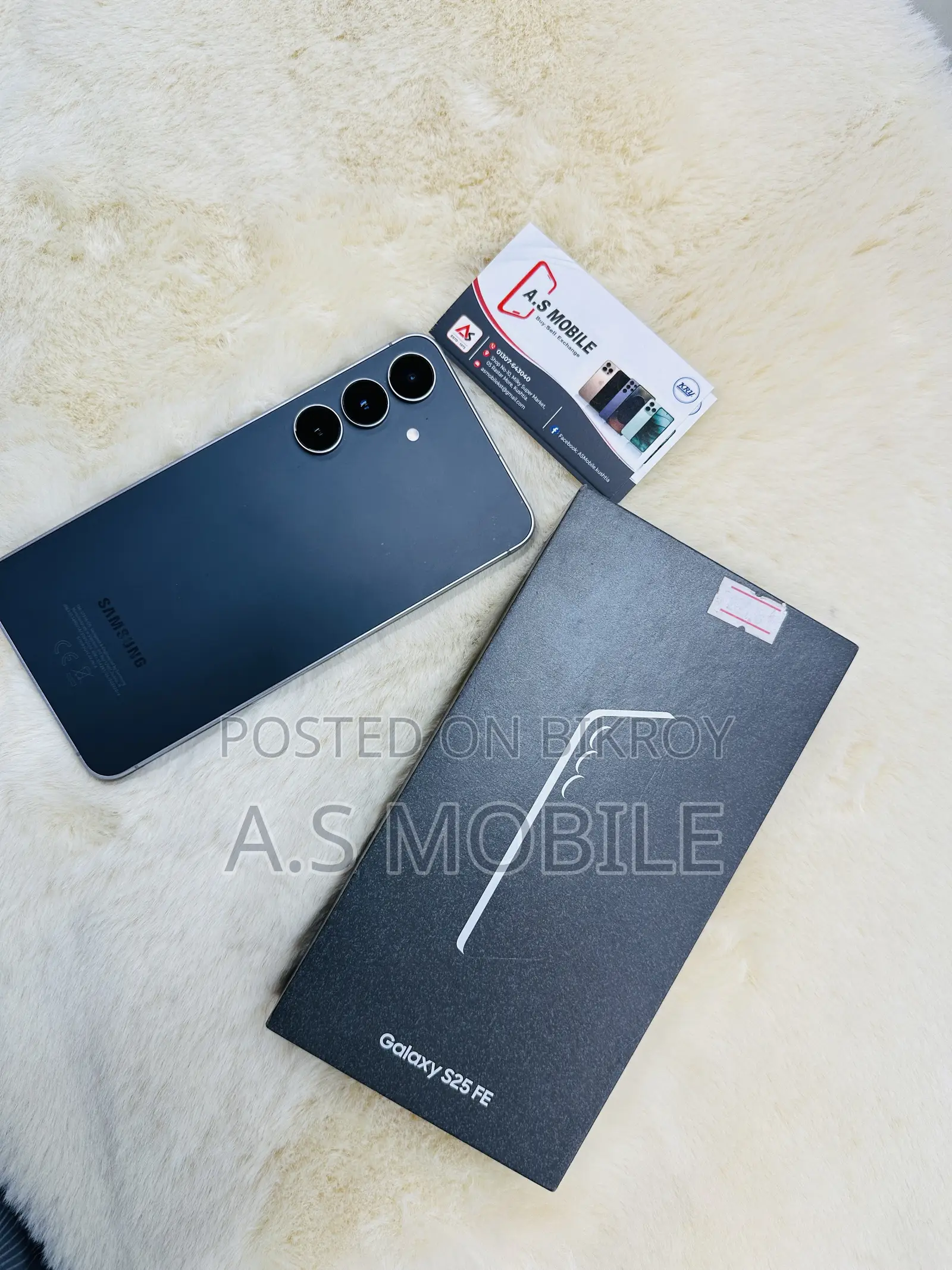 Samsung Galaxy S25 FE 256 GB Black