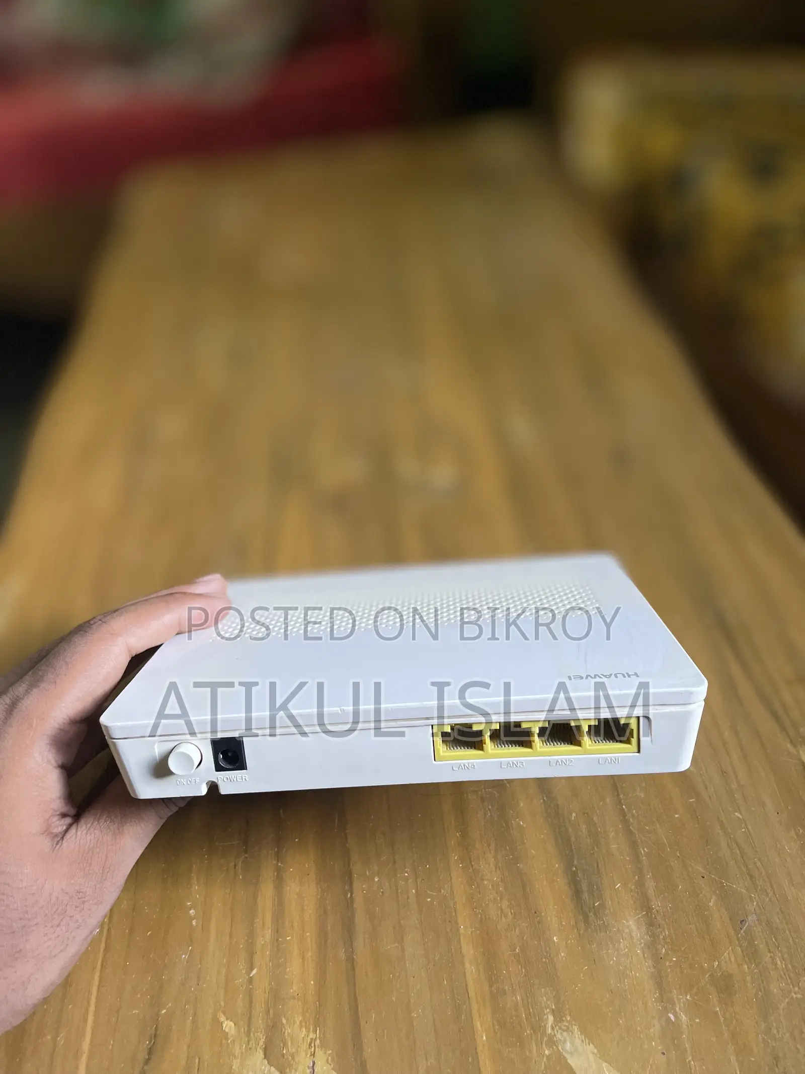 হুয়াওয়ে ইপন ৪ পোর্ট ওনু
