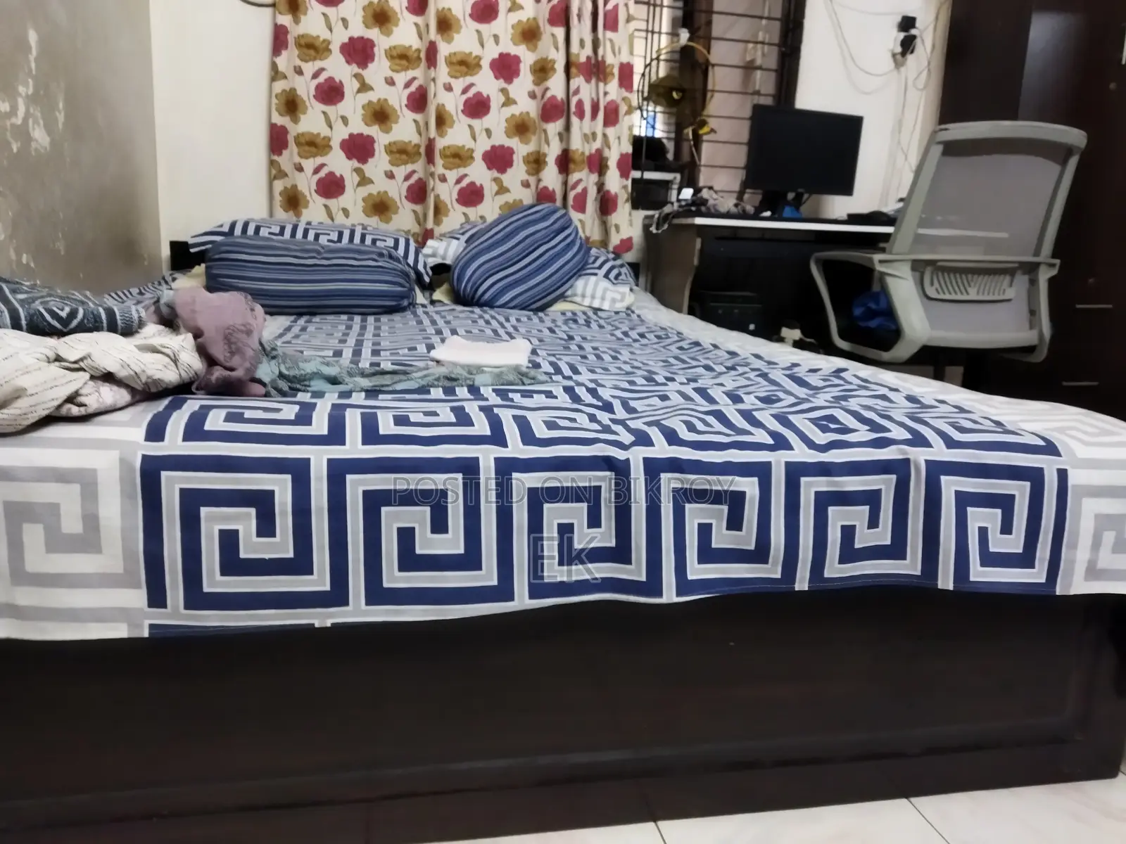 অরিজিনাল সেগুন কাঠের খাট