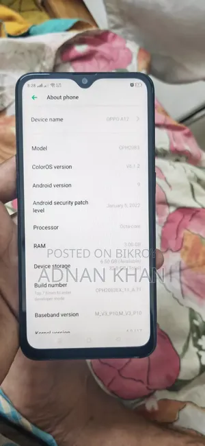 Oppo A12 32 GB Blue