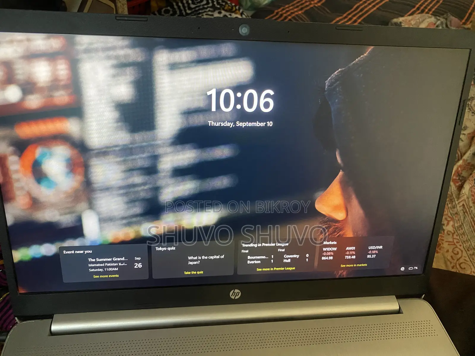 Laptop HP 15s 8GB AMD Ryzen 5 SSD 512GB