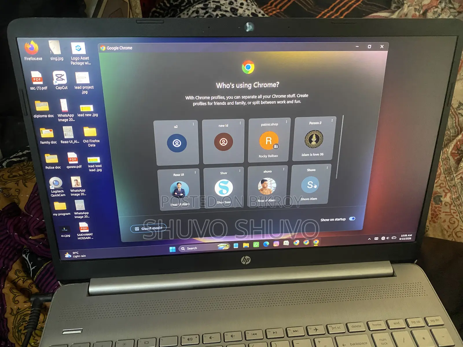 Laptop HP 15s 8GB AMD Ryzen 5 SSD 512GB