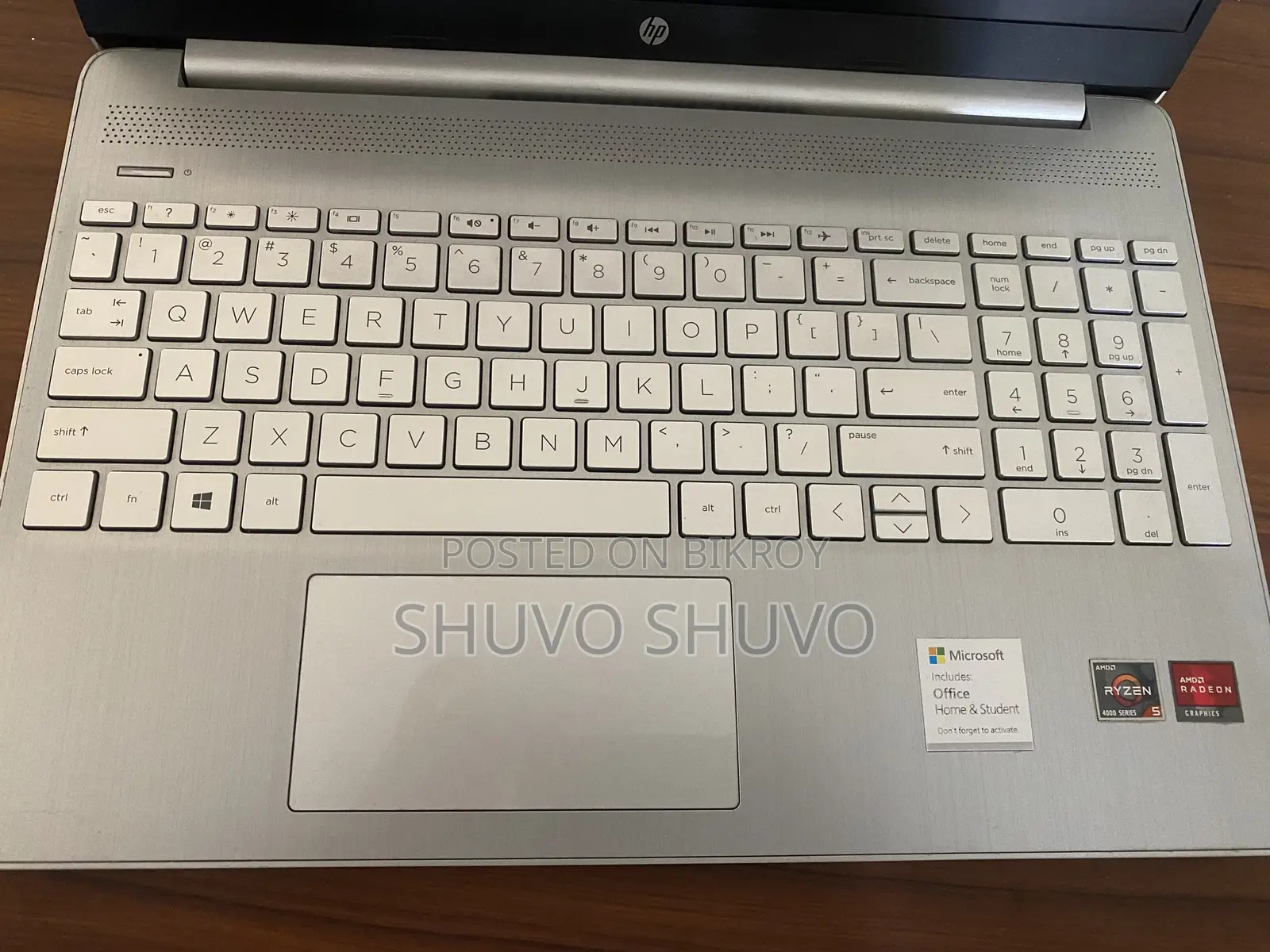 Laptop HP 15s 8GB AMD Ryzen 5 SSD 512GB