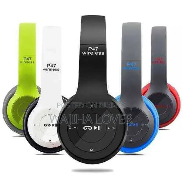 P47 Bluetooth Headphone সকল কালার রয়েছে