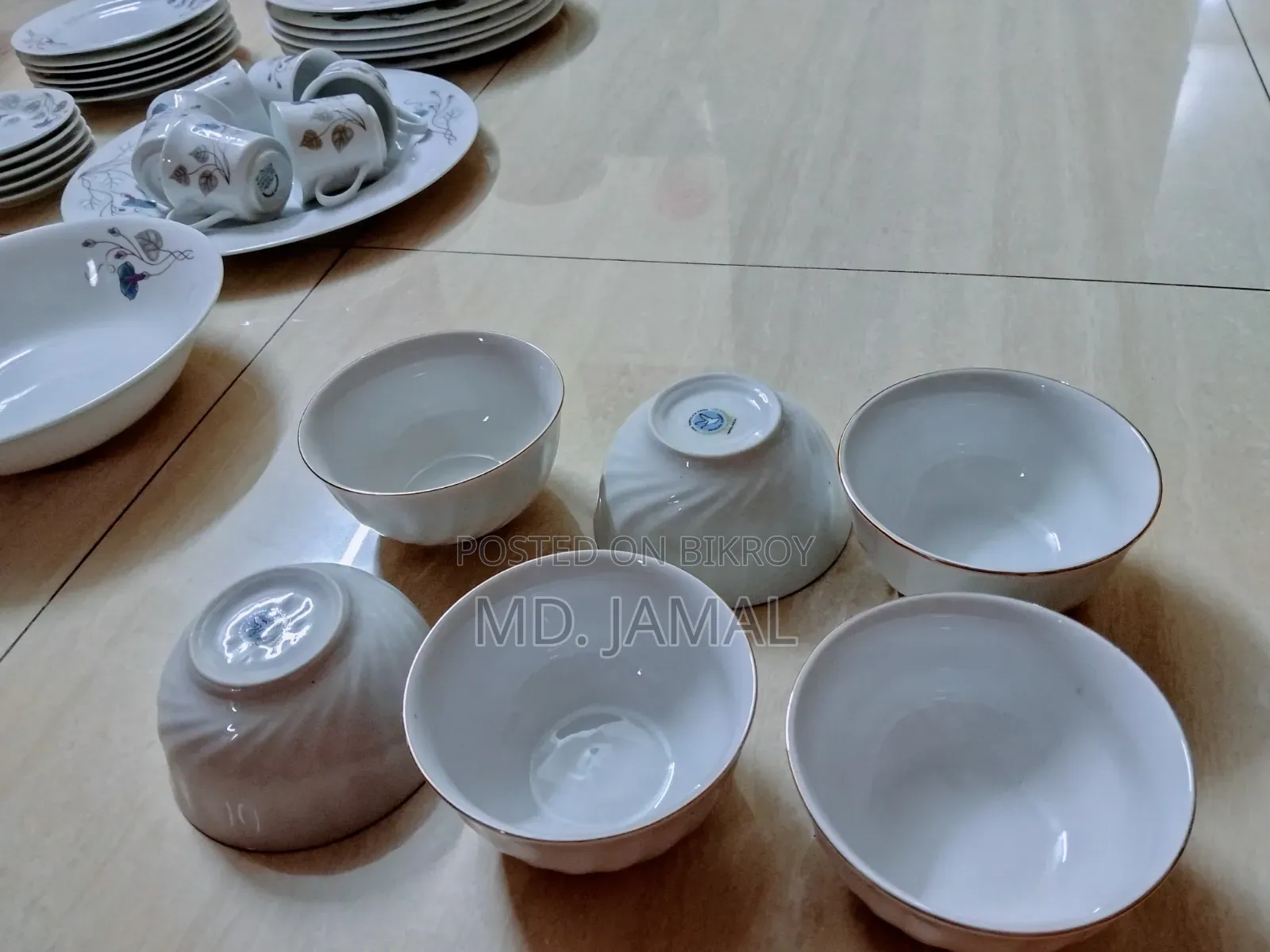 ৩২ পিস ডিনার সেট , ৬ পিস সুপ বাটি