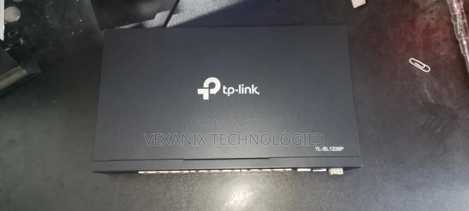 TP-Link 24 Port Smart PoE Switch | TL-SL1226P | Used