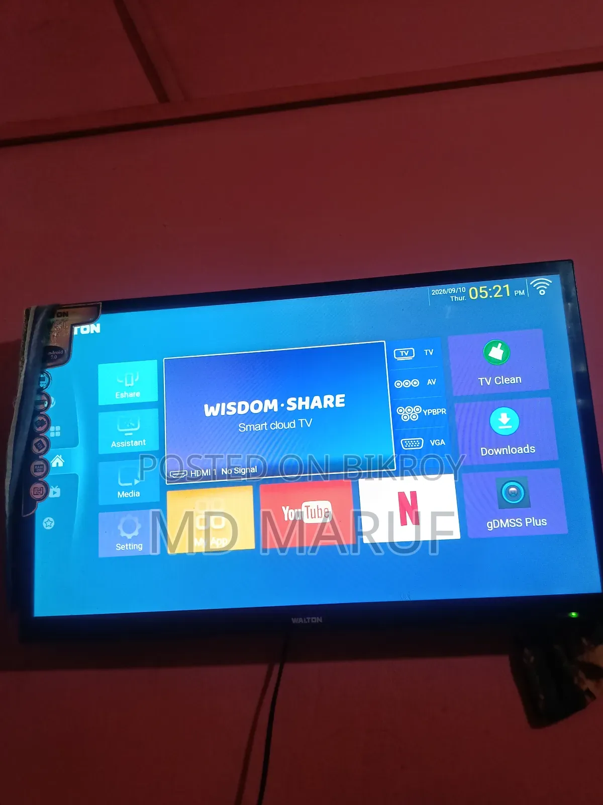 Full Fresh Walton Smart TV 32 Inc